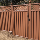 ColourFence Brown Fence Trellis Lattice Ball Caps