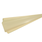 ColourFence Maintenance Free, 25 Year Guarantee, U-Post for free standing fence panels 2.4m (8ft) - Cream