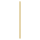 ColourFence Maintenance Free, 25 Year Guarantee, U-Post for free standing fence panels 2.4m (8ft) - Cream