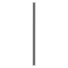ColourFence Maintenance Free, 25 Year Guarantee, U-Post for free standing fence panels 2.4m (8ft) - Grey