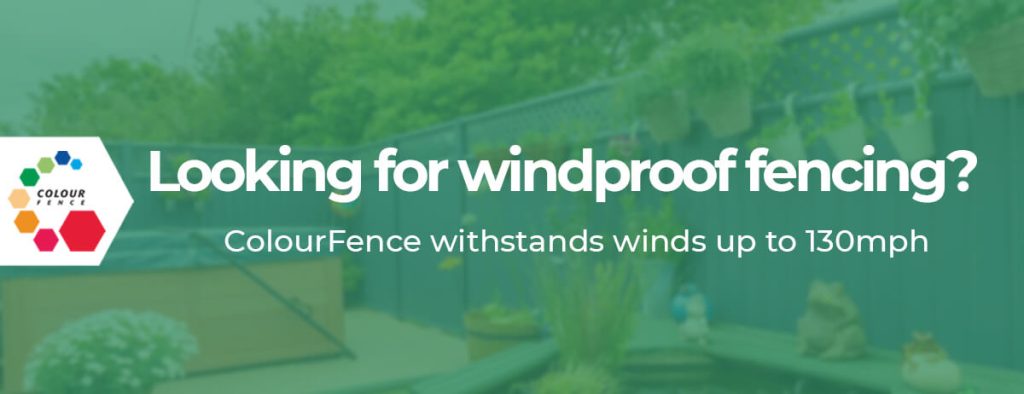 ColourFence wind proof