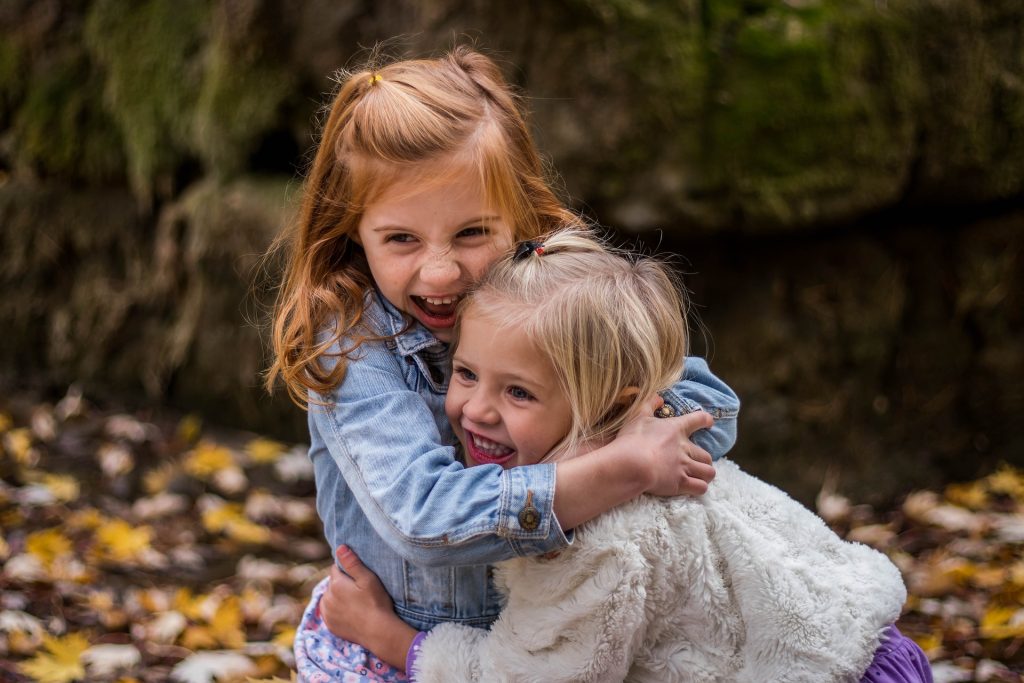 kids playing outdoors